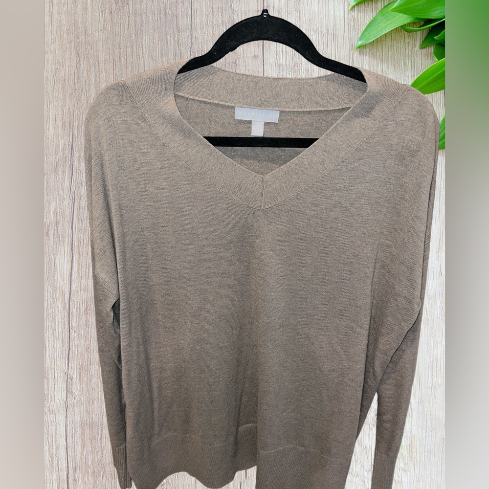 Chelsea 28 Women’s Medium Tan Sweater NWOT!